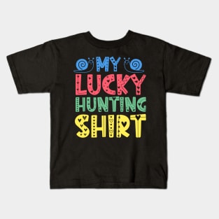 My Lucky Hunting Shirt Kids T-Shirt